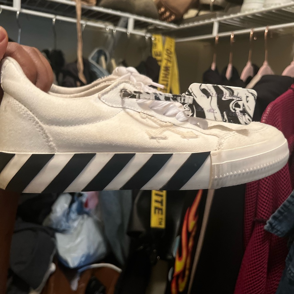 Off white sneakers